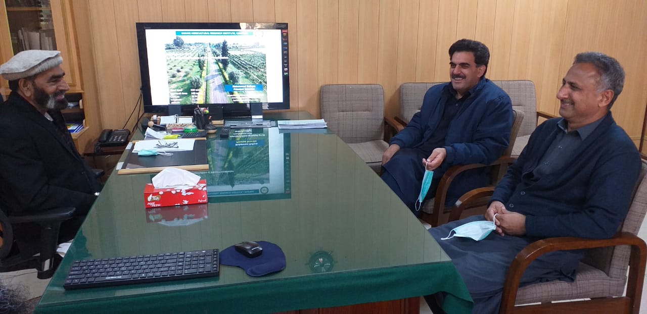 Secretary and DG Agriculture KPK Barani Agricultural Research Institute