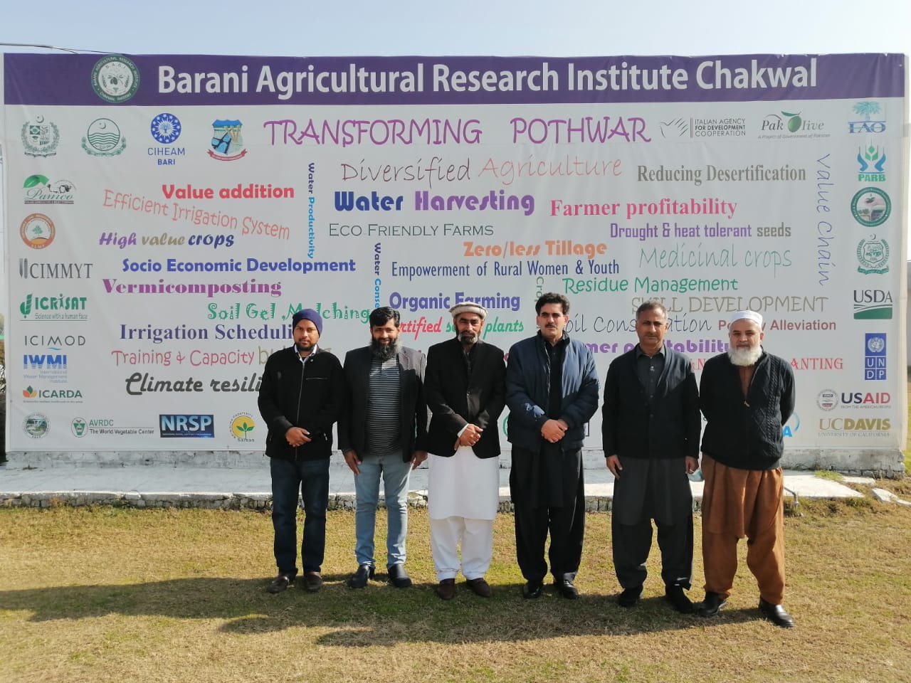 Secretary and DG Agriculture KPK Barani Agricultural Research Institute
